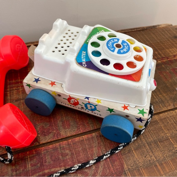 FREE Vintage Fisher-Price Chatter Telephone Toy❤️ - Picture 9 of 9